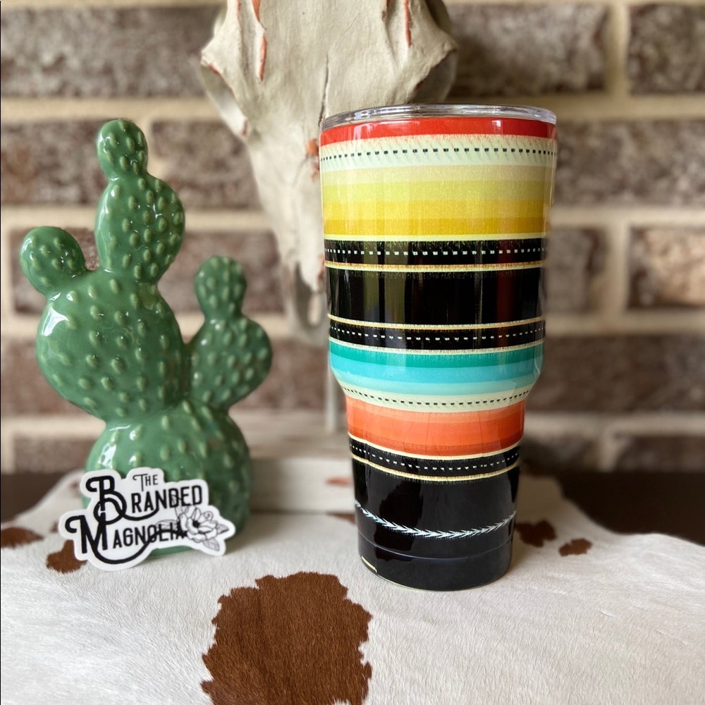 BLACK SERAPE TUMBLER